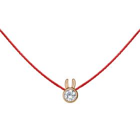 【定金】Mini Pure Rabbit-18K玫瑰金 钻石 项链［法国设计师］
