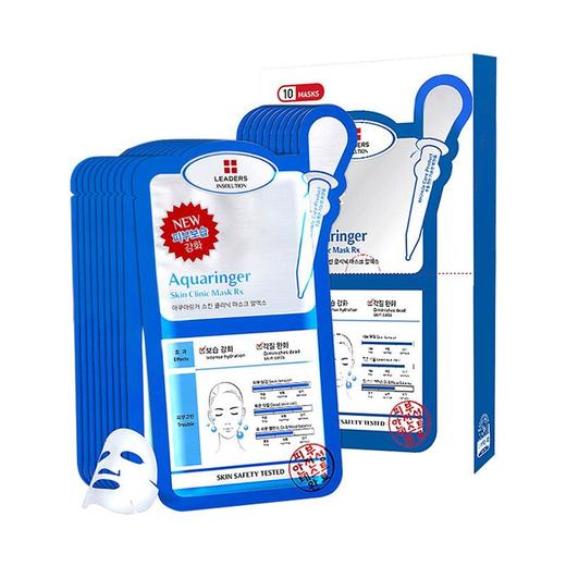 【3盒装】LEADERS丽得姿 领先润美保湿补水修复面膜 25ml*10/盒 商品图1