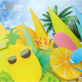 夏威夷主题狂欢集体生日会派对