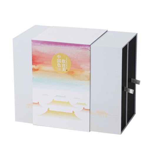 中国色故宫美之四时流转 送高温骨瓷茶具一套+小青柑 80g礼盒广东特产商务礼 商品图4