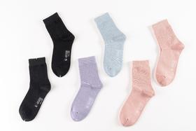 三连包女中长筒袜(3A抗菌系列)YM2229