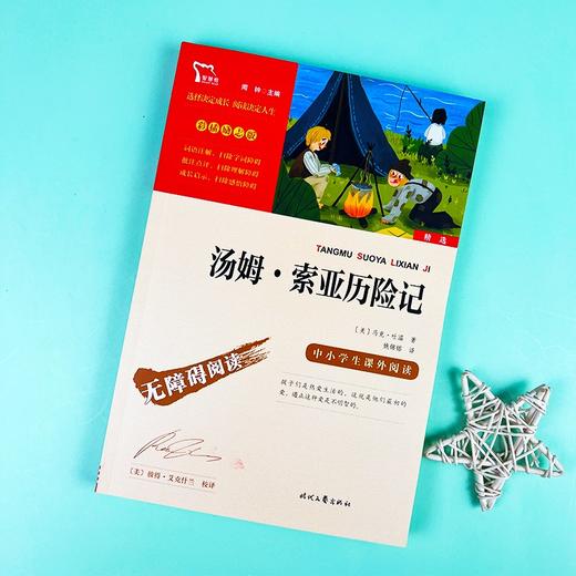 (仓发) 汤姆索亚历险记  快乐读书吧六年级下册推荐阅读 无障碍阅读 小学生课外推荐阅读书目 有习题/时代文艺出版社/[美]马克·吐温/9787538768190 商品图7