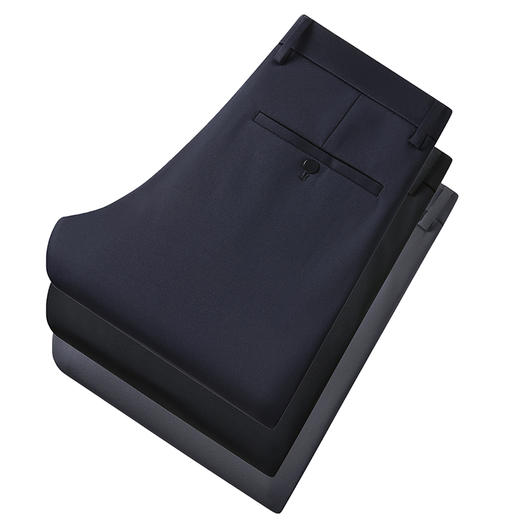 【新款DXP】大依优型大码男士加肥加大弹力商务休闲裤多色宽松显瘦肥佬休闲中高腰 商品图3