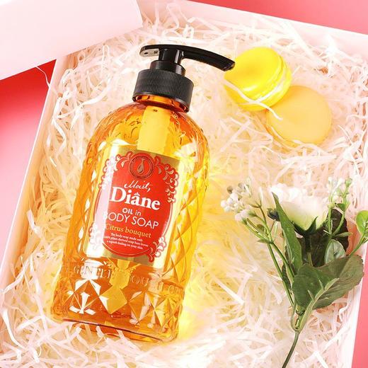 Moist Diane黛丝恩 精油沐浴露柑甜/茉莉花香型沐浴乳 500ml/瓶 商品图2