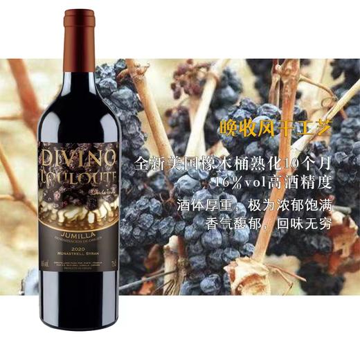 锦露晚收干红葡萄酒（2020） 商品图1