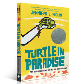 英文原版绘本书Turtle in Paradise天堂里的海龟 Jennifer L. Holm纽博瑞奖 畅销儿童文学小说中小学生课外阅读故事书正版进口图书