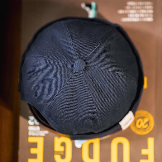 马登女装美式复古无檐地主瓜皮帽雅痞无沿西瓜圆帽纯棉流氓嘻哈帽 商品图4