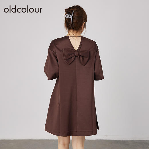 oldcolour2021秋季商场同款大码宽松显瘦连衣裙N31102134 商品图3