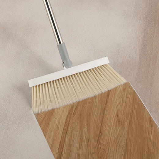 美丽雅家用时尚扫把厨房塑料笤帚单个软毛扫帚 商品图2