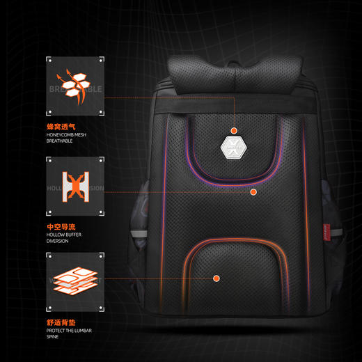 联众儿童书包BA5914   建议身高110—135CM 商品图6