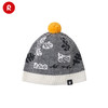reima男女儿童大童帽子秋季新款保暖羊毛可爱印花休闲针织帽 商品缩略图2