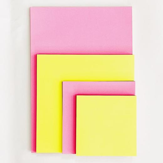 儿童手工彩纸折纸20色彩色折纸纸荧光五颜六色手工纸剪纸千纸鹤折纸彩色折纸手工纸100张1包 商品图3