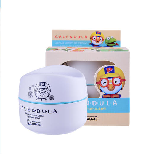 Pororo啵乐乐 韩国进口金盏花保湿面霜 50g/盒 商品图1