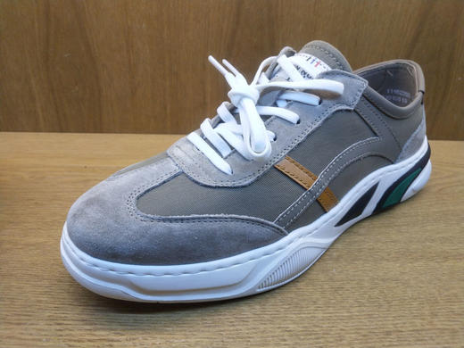 豪行正品2021春季新款11162205透气运动鞋男平底百搭系带休闲单鞋 商品图0