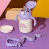 BEDDYBEAR杯具熊 一杯两用学饮保温杯儿童卡通吸管杯背带水瓶 400ml 商品缩略图2