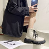 白色马丁靴女英伦2022秋季新款百搭复古厚底炸街瘦瘦短靴潮ins酷 商品缩略图5