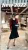 QG22358#假两件背心羊毛衫 商品缩略图0