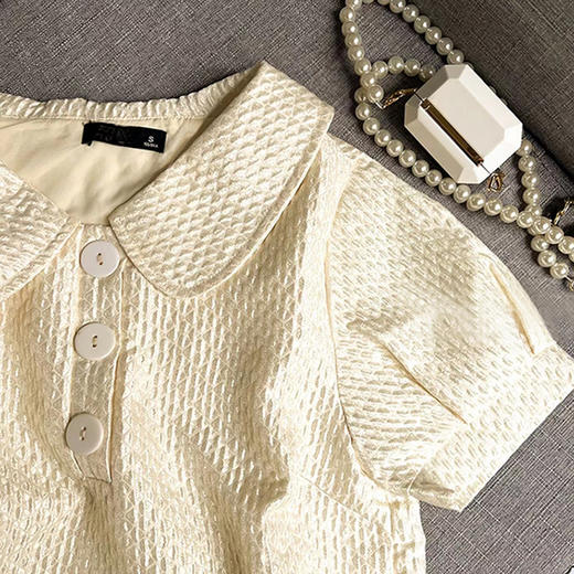 裁缝学苑AQ114 泡泡袖短款衬衫长半身裙纸样女装样板衣服打版裁剪 商品图4