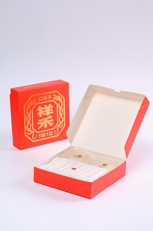 【周末限时团购】祥礼（松仁奶酥120g+贵妃饼枣泥核桃味*1+贵妃饼玫瑰豆沙*1） 商品图1