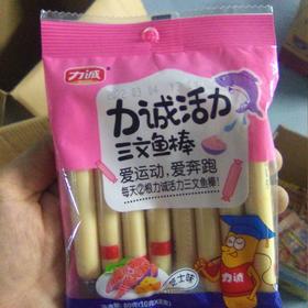 力诚三文鱼棒袋装80g 芝士味