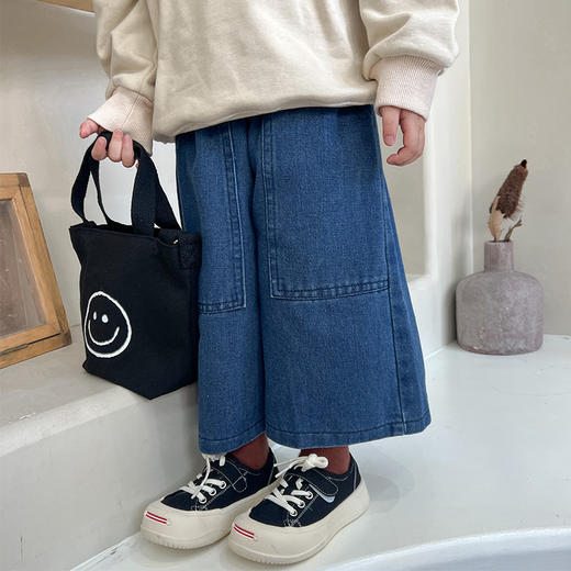 心选丨BABY YEON女童裤子新款秋季童装儿童牛仔裤 商品图0