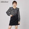 oldcolour2021秋商场同款别致小众甜美娃娃领衬衫女通勤N32013255 商品缩略图2