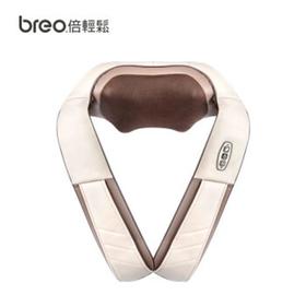 倍轻松（breo）颈椎按摩器Neck-P7 4D肩颈按摩披肩 腰部背部 捶打揉捏热敷京品家电「向往的生活」指定按摩仪