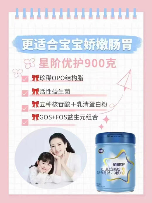 【一罐立减80元或买四送二】飞鹤星阶优护900克1-3段 商品图1