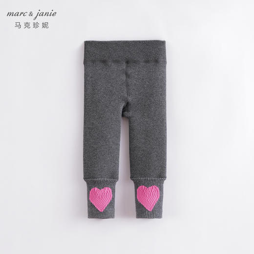 马克珍妮秋冬新款 女童弹力加厚打底裤 儿童裤子221878 商品图1