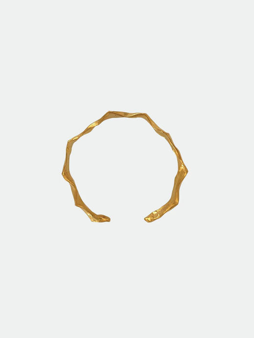 ABOAB｜Endless Cuff [ 手镯 金 / 银 ]【SENSE OF TOUCH】 商品图2