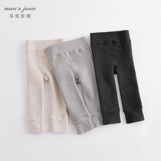 马克珍妮秋冬新款 女童弹力加厚打底裤 儿童长裤221880 商品图0