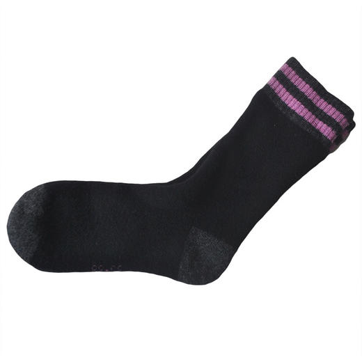 三色入美利奴女袜舒适秋冬保暖 商品图2