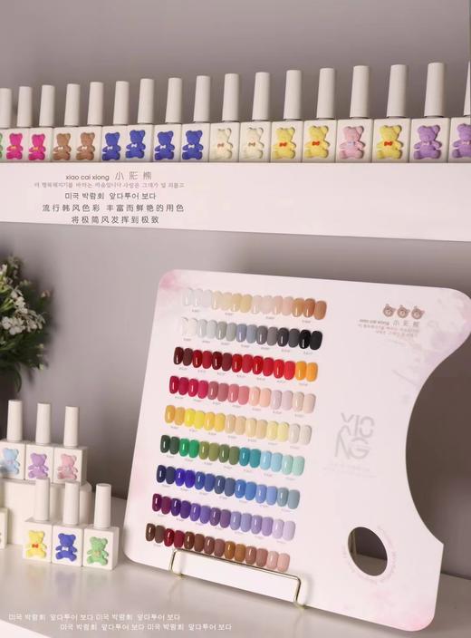 【秒杀价】韩风小彩熊60色 商品图0