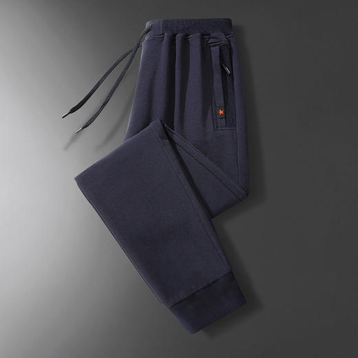 【纯棉】【DSK】大依优型大码男装直筒束脚宽松休闲裤纯棉加肥加大裤子运动大号男裤 商品图4