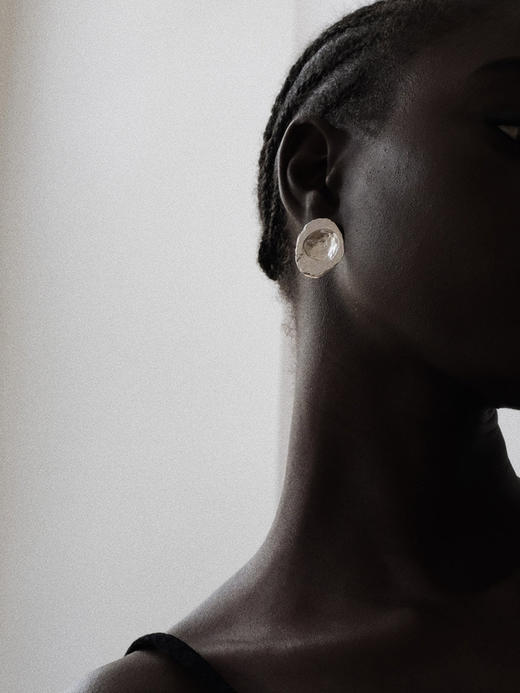 ABOAB｜Gibbous Studs [耳钉 金 / 银 ]【PHASE】 商品图2