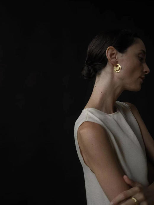 ABOAB｜Lava Earrings [耳钉 金 / 银 ]【PHASE】 商品图4