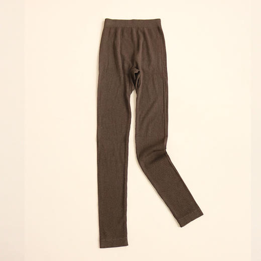 TG-TG01S123秋冬真丝保暖女裤 高弹力美雅碧桑蚕丝无缝打底长裤秋裤修身 商品图6