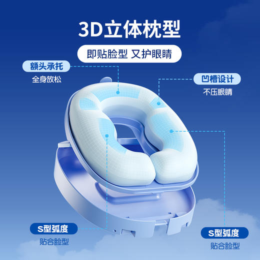 猫太子午睡枕小学生趴睡抱枕护颈一年级儿童睡觉午休趴趴神器桌上 商品图2