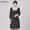 oldcolour2021秋季商场同款休闲简约波点印花连衣裙N31103501 商品缩略图1