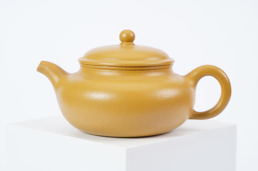 黄金朱泥-黄金朱泥仿古壶-140cc-方勤平 商品图2