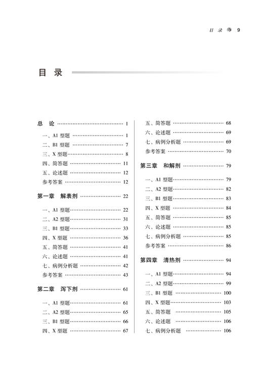 方剂学习题集 全国中医药行业高等教育十四五规划教材配套用书 供中医学等专业用 李冀 左铮云 中国中医药出版社9787513276948 商品图3