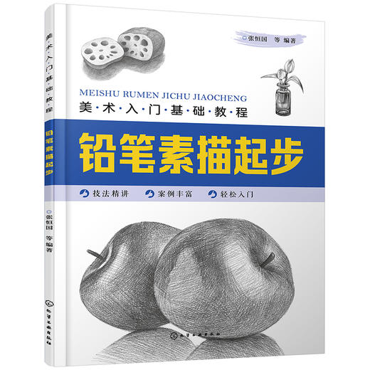 (仓发) 美术入门基础教程——铅笔素描起步/化学工业出版社/张恒国，等/9787122365798 商品图0