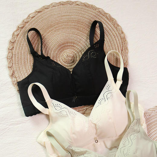 TG-TG02S167真丝内衣小胸薄款桑蚕丝无钢圈调整型文胸收副乳胸罩 商品图4