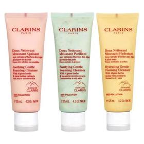 法国 Clarins/娇韵诗棉花籽洁面 乳木果洁面 罗望子洁面125ml 版本随机发