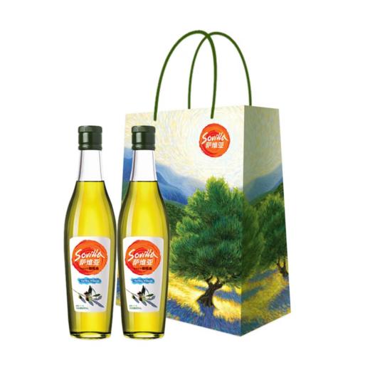 【特惠170.9】中粮萨维亚特级初榨橄榄油礼盒500ml*2-（效期至26年10月13日）-专享价（新老包装随机发货） 商品图5
