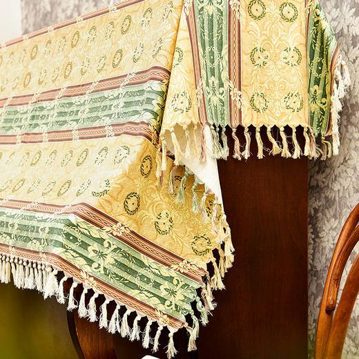 敦煌月影高端钢琴罩防尘法式琴凳罩 商品图2