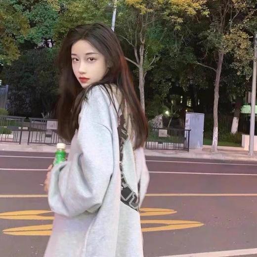 火龙果卫衣女春秋薄款时尚宽松显瘦卫衣慵懒风潮牌长袖上衣ins森 商品图2