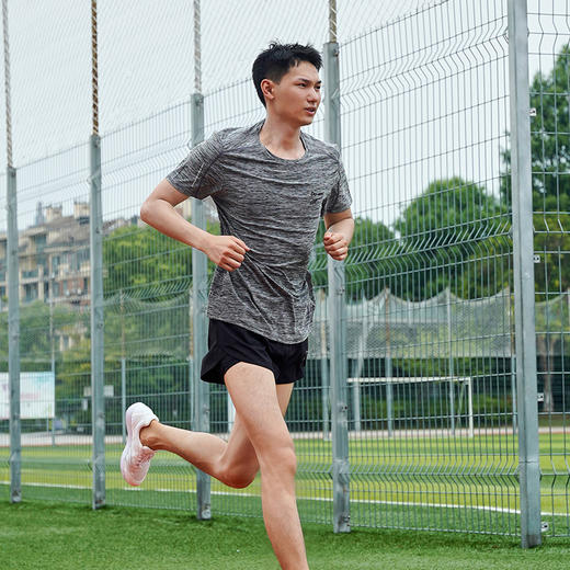 多威dowin运动T恤男圆领衫健身短袖男士透气休闲运动服366609 商品图1