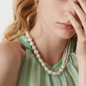 北京仓｜Barbóra-Sun Paradise-珍珠 项链［希腊设计师]