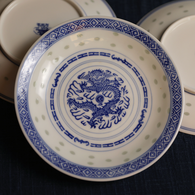 【积分兑换】景德镇青花五爪龙纹壶承